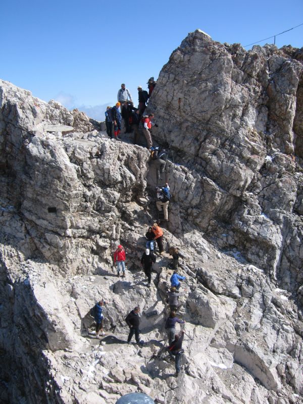 2009-09-06 Zug (30) short climb to summit